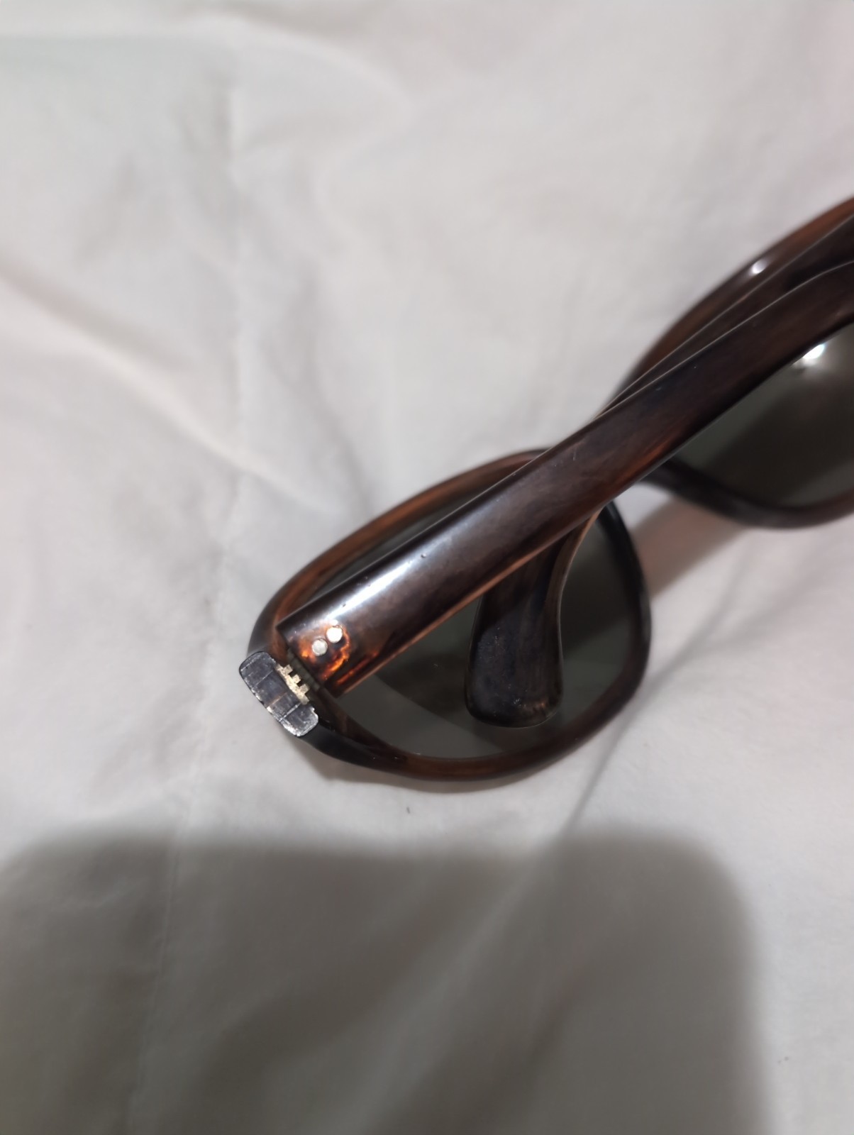 Vtg Cool-Ray Polaroid N150 Sunglasses Cari Michelle Tortoise Wrap 1960s 70s MCM