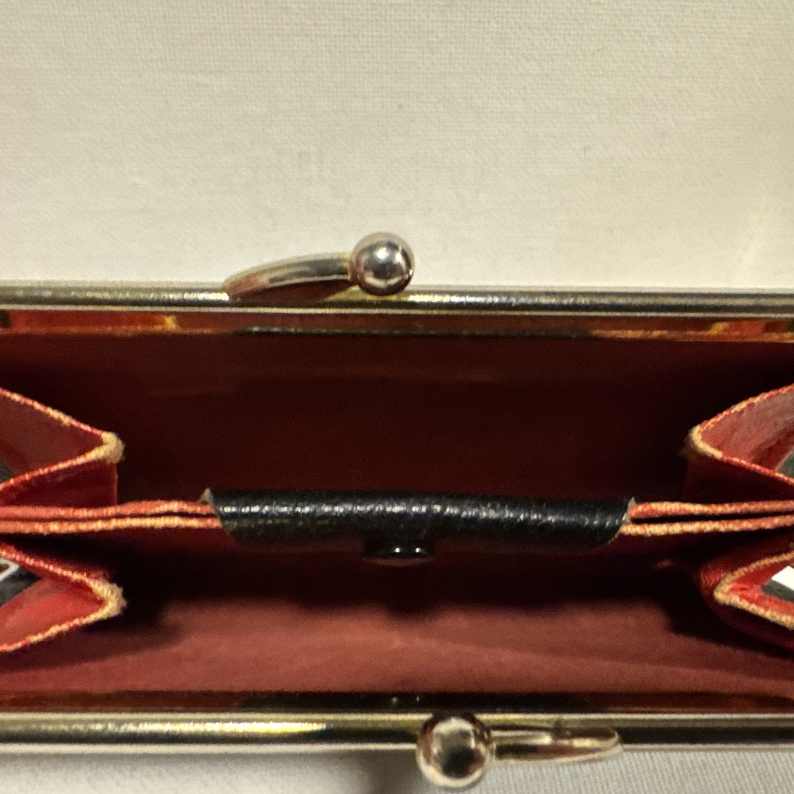 VINTAGE Leather City of London Coat of Arms Coin Card Wallet Domine Dirige Nos