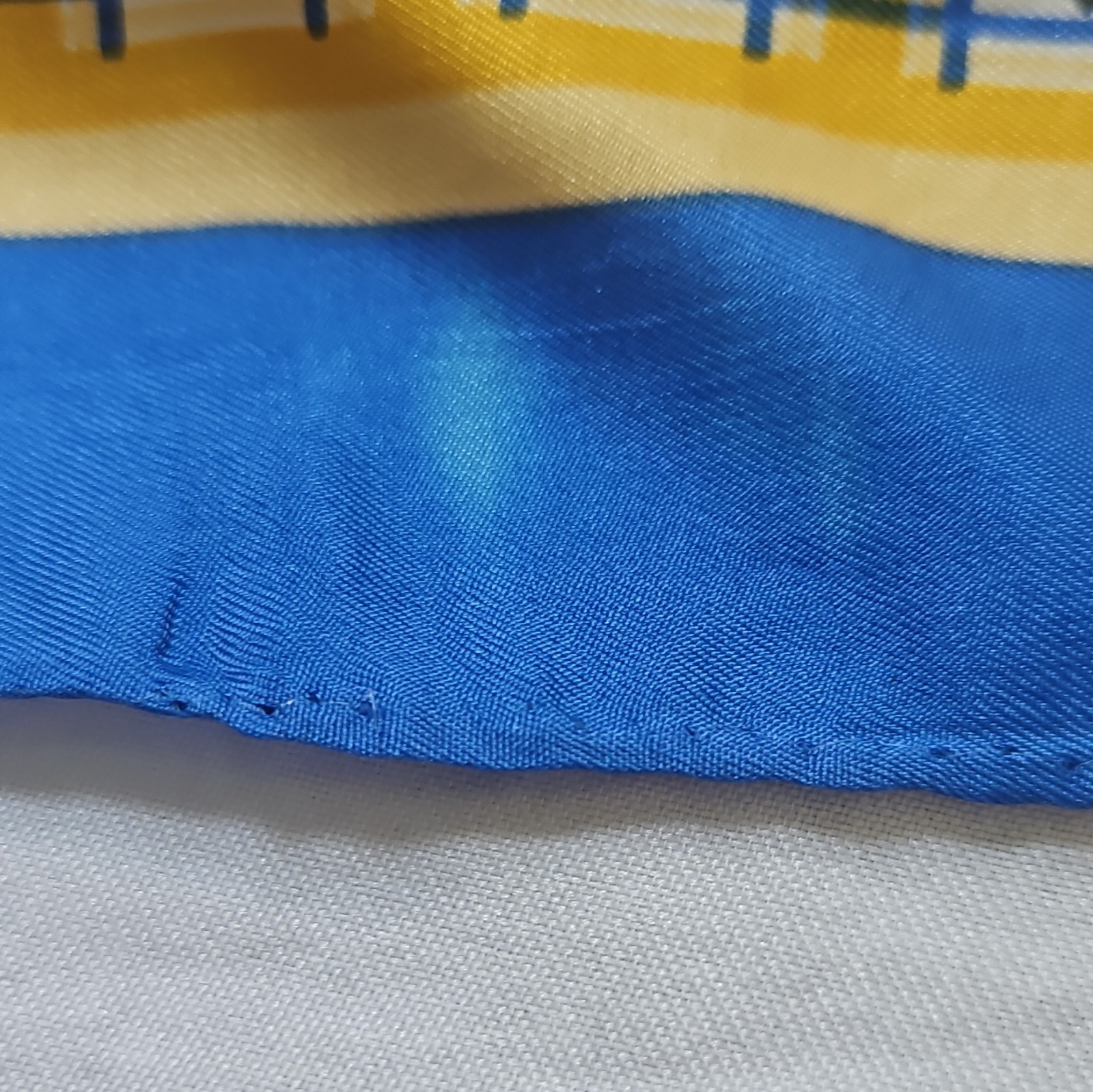 Vintage 60s-70s Schiaparelli Scarf. Measures About 22 Inches Square.