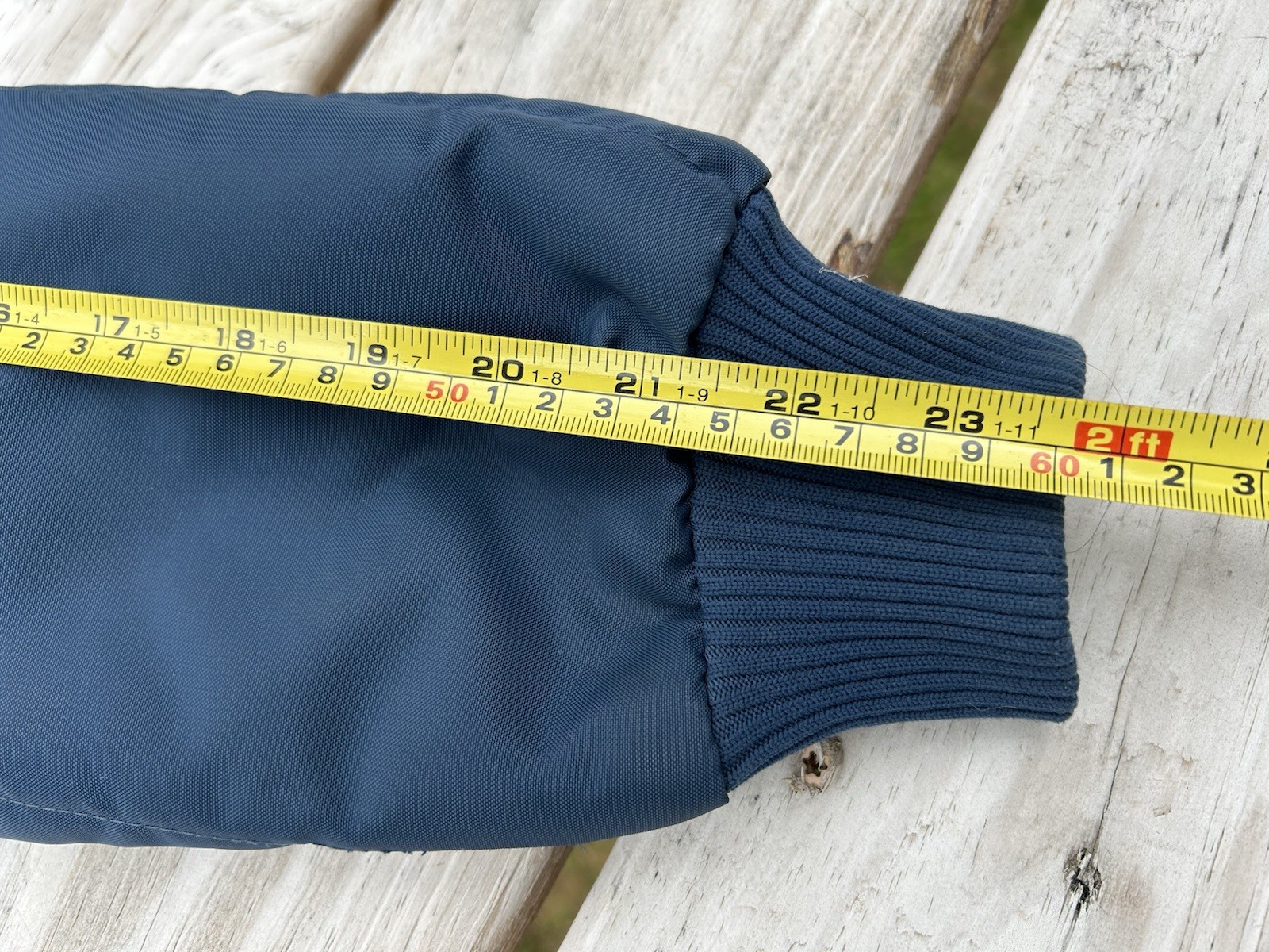Vintage Sears Work’n Leisure Jacket Hooded Barn Chore Coat Blue Men’s