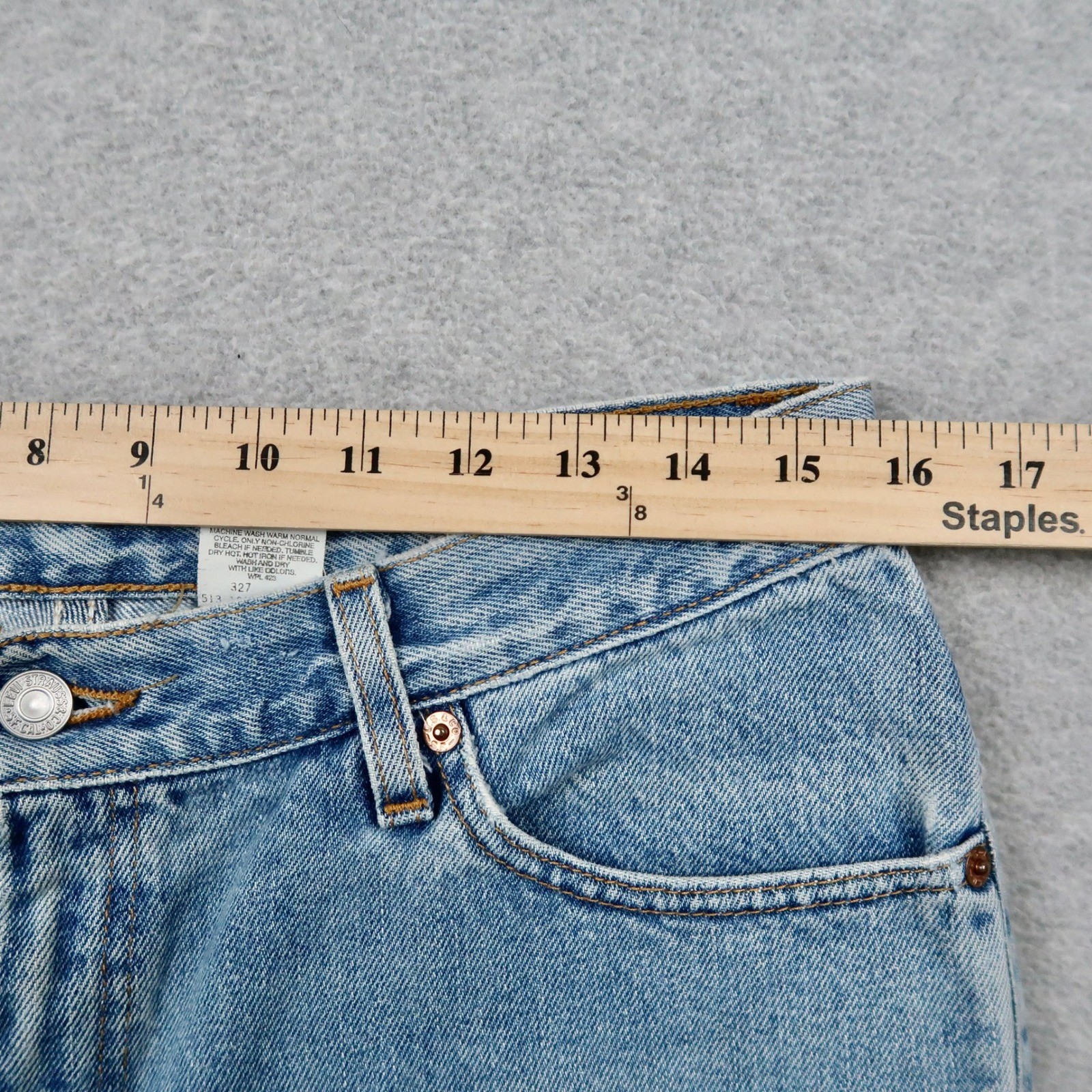 Vintage 90s Levis 517 Boot Cut Low Rise Jeans Women 13L Denim Made in USA