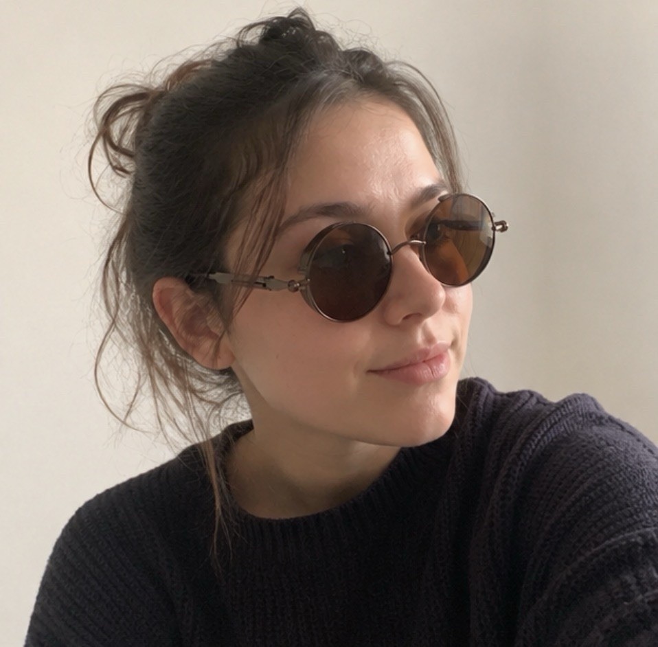Vintage Round Steampunk Sunglasses Brown Tint Retro Metal Frames