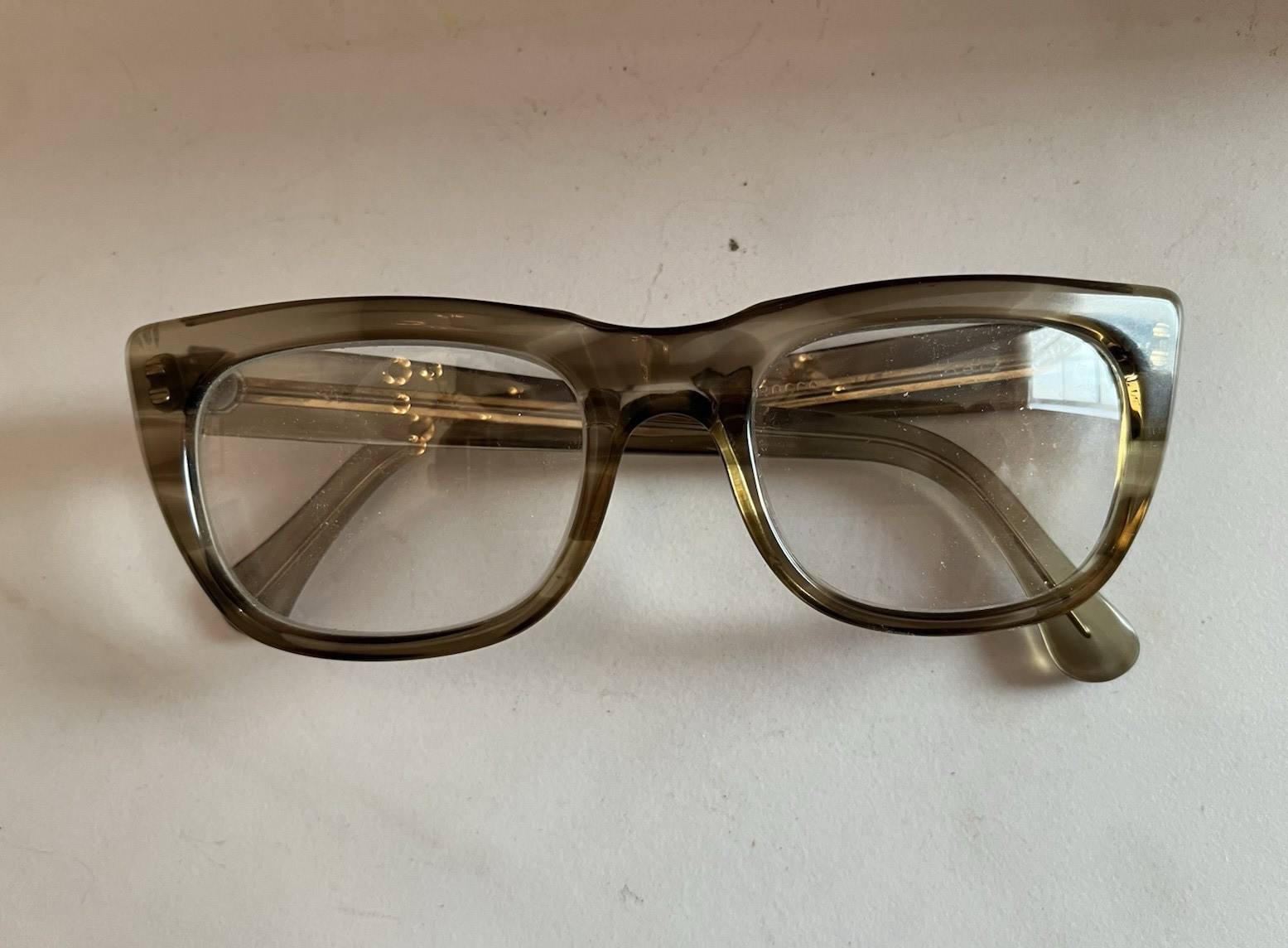 Vintage 50’s 60’s Rodenstock Rocco Horn Rim Frames Spectacles 50-22-140