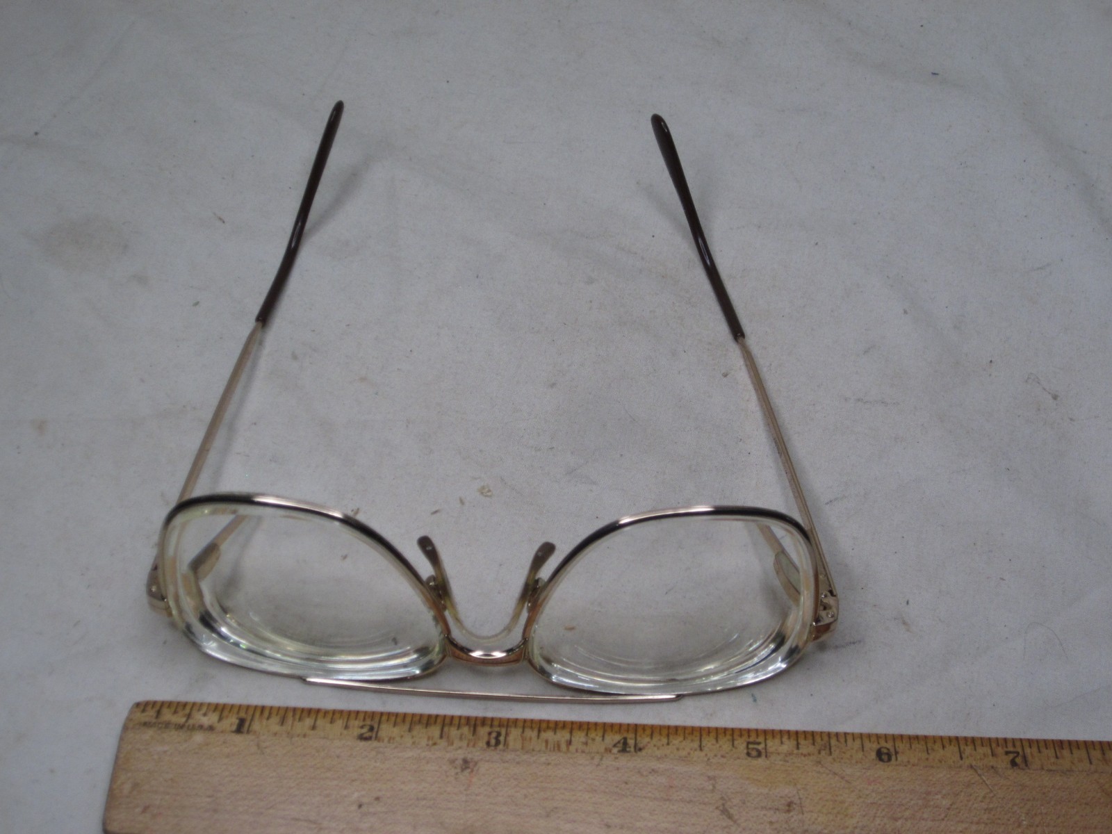 vintage eyeglasses glasses frames L’AMY WESTPORT F 145mm c021 engineer aviator