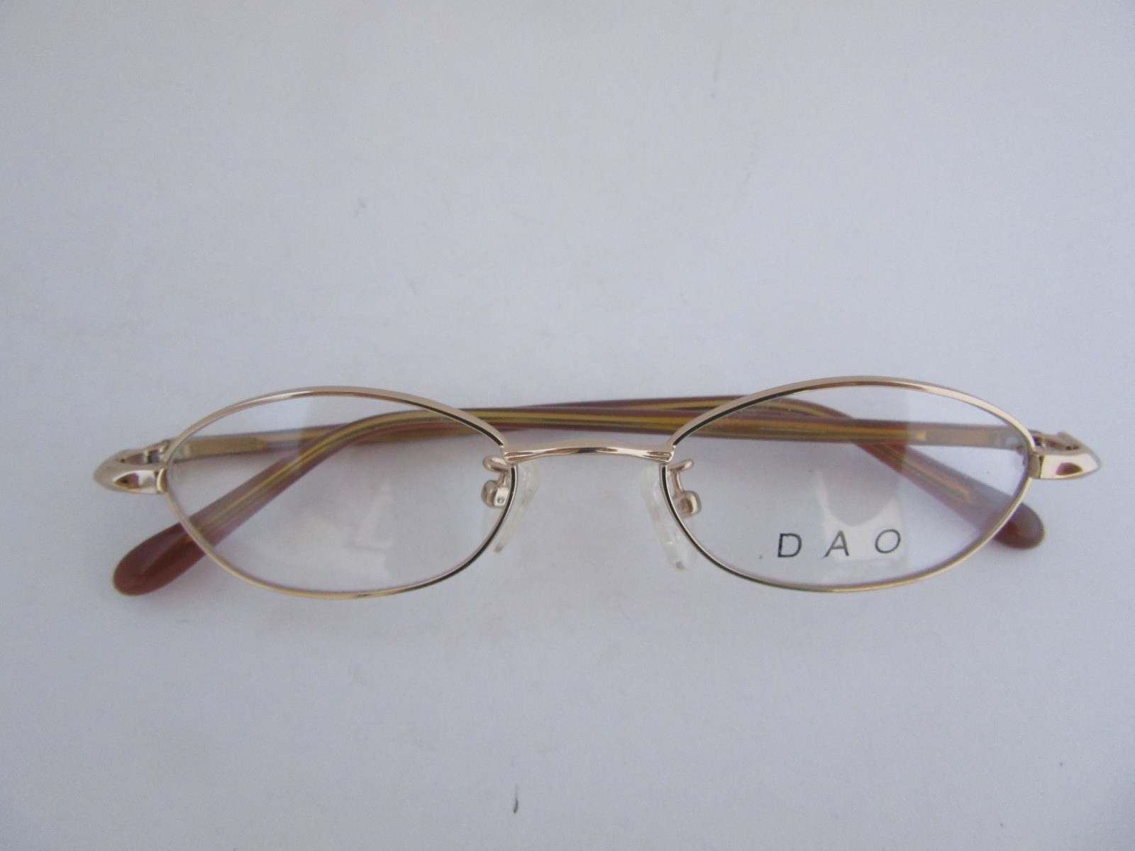 Lot of 6 Vintage Dao Women’s Small Metal with Plastic Eyeglasses Frames NOS