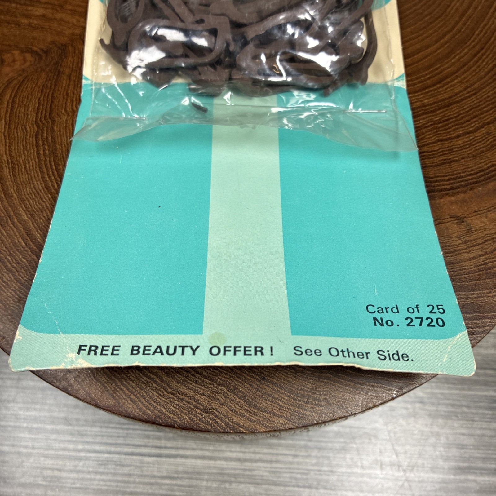 Vintage Tip-Top Products Company Pony-Tail Holders 1960’s Still New & Sealed
