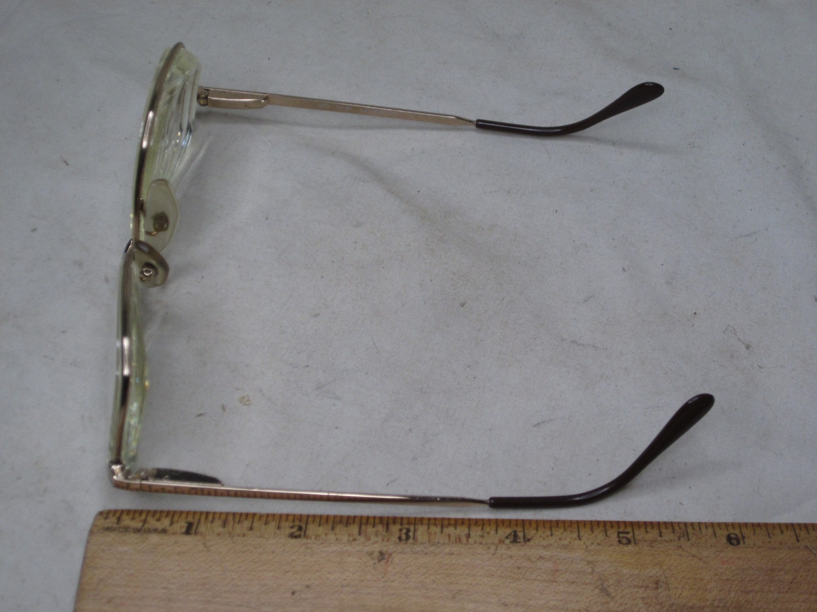 vintage eyeglasses glasses frames L’AMY WESTPORT F 145mm c021 engineer aviator