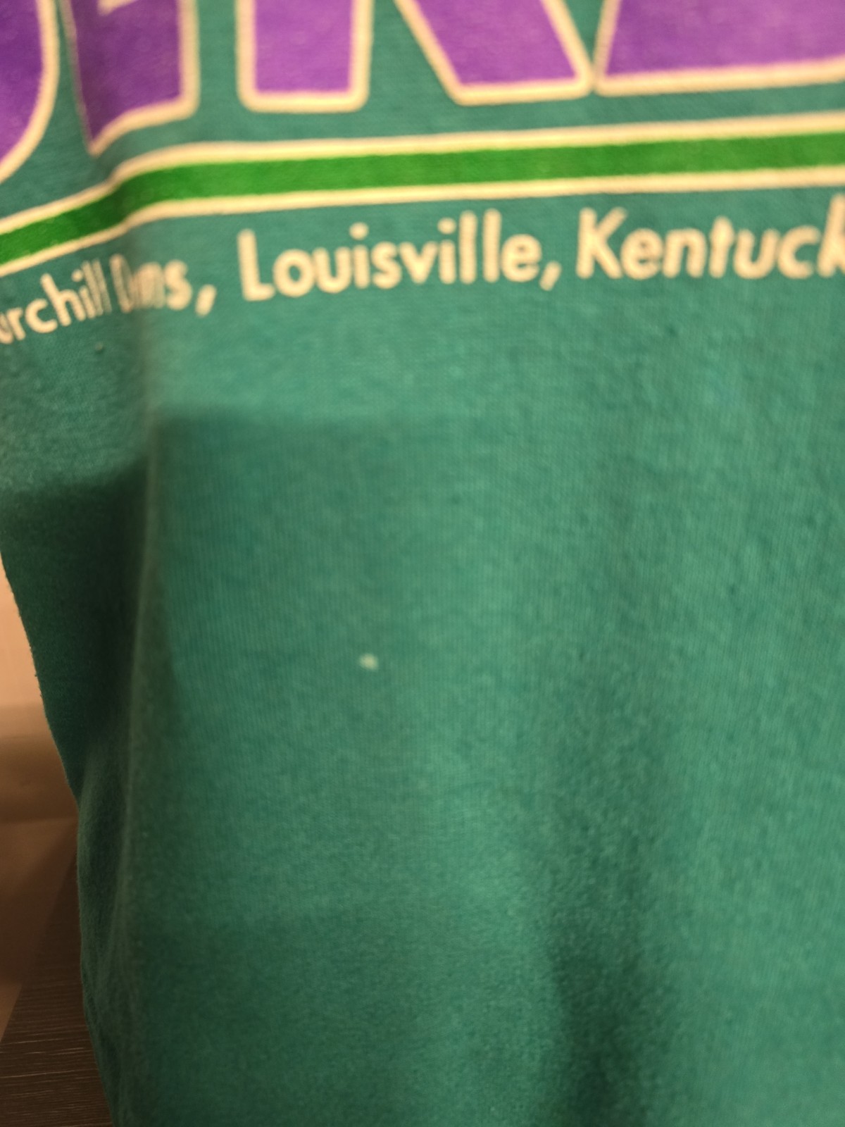 Vintage 1992 Kentucky Derby Shirt Small One Snall Spot (Pictured) singlestiched