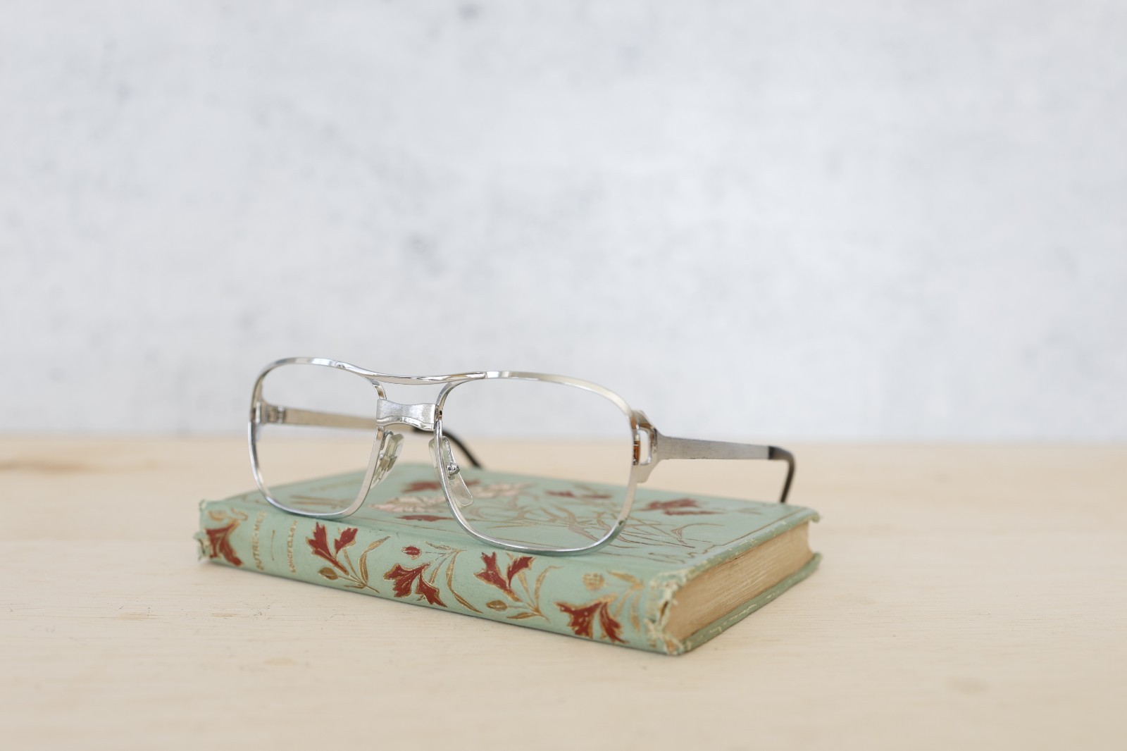 Vintage Aviator Eyeglass Frames 1970s made in France Classic Pilot Eyewear