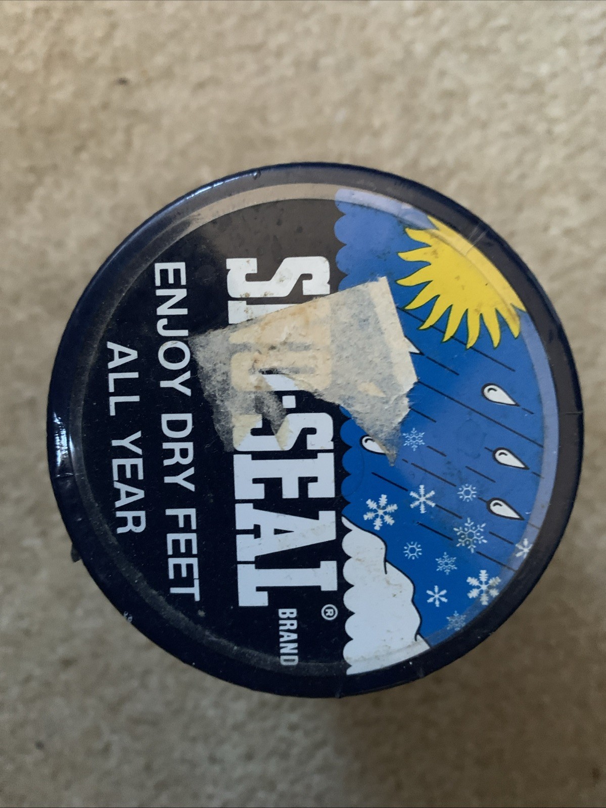 Atsko 1330 Sno-Seal Wax 7 Ounces Can Shoe Protector Waterproofing Leather Care