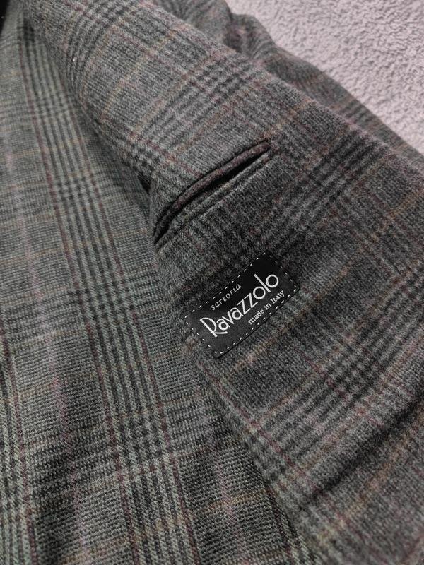 Men Ravazzolo grey cashmere blazer 40 /L / 48