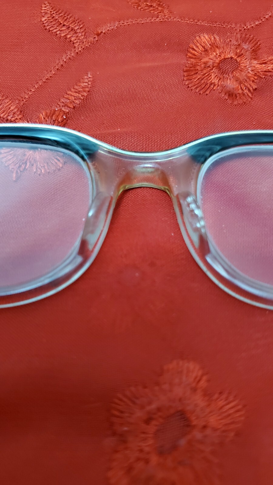 Vintage Artcraft Rhodium Plateed 3¾-5 Eyeglasses “Frames Only” – Rx Unknown -USA