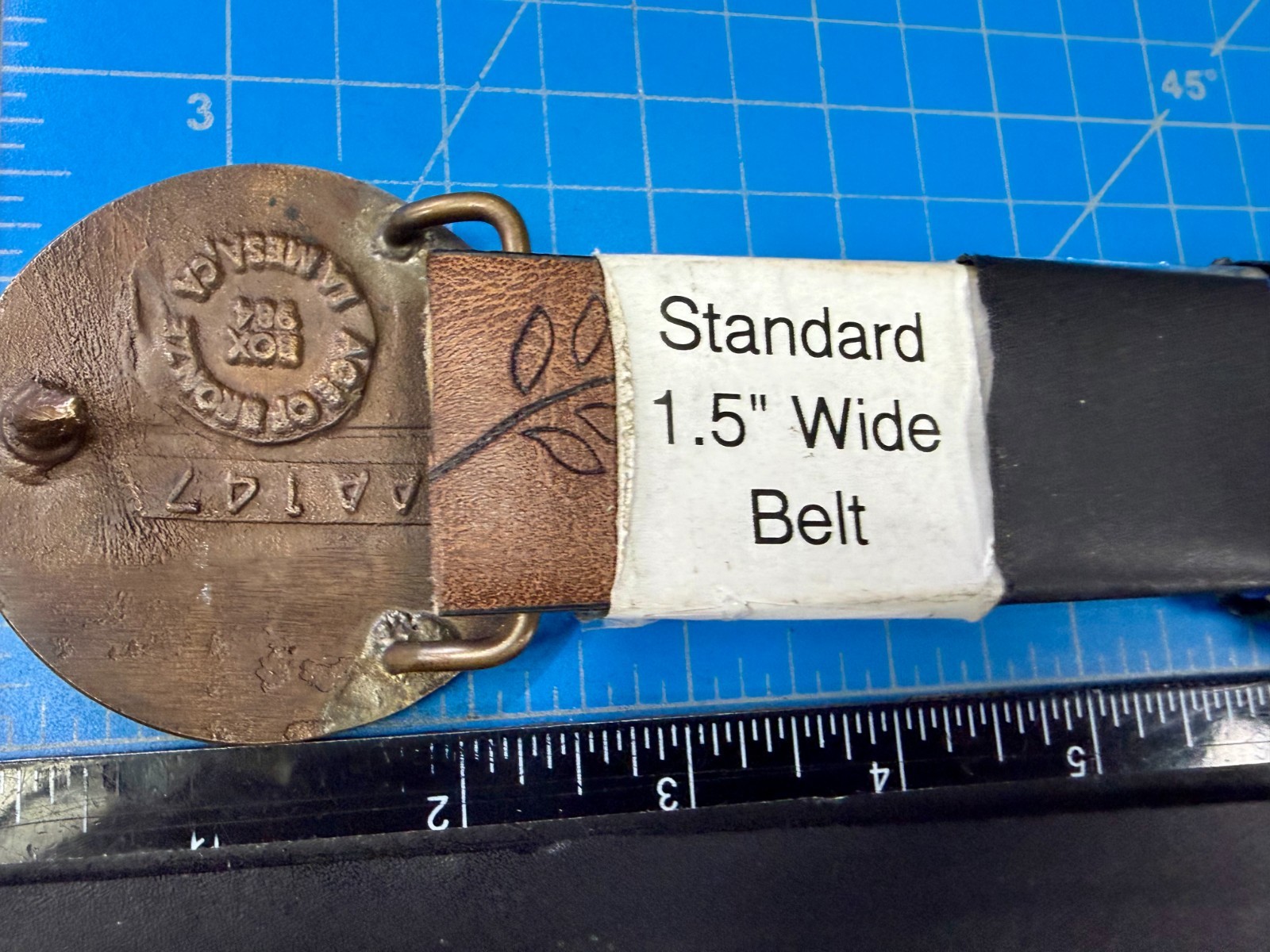 San Diego California Air & Space Museum Belt Buckle by Age of Bronze