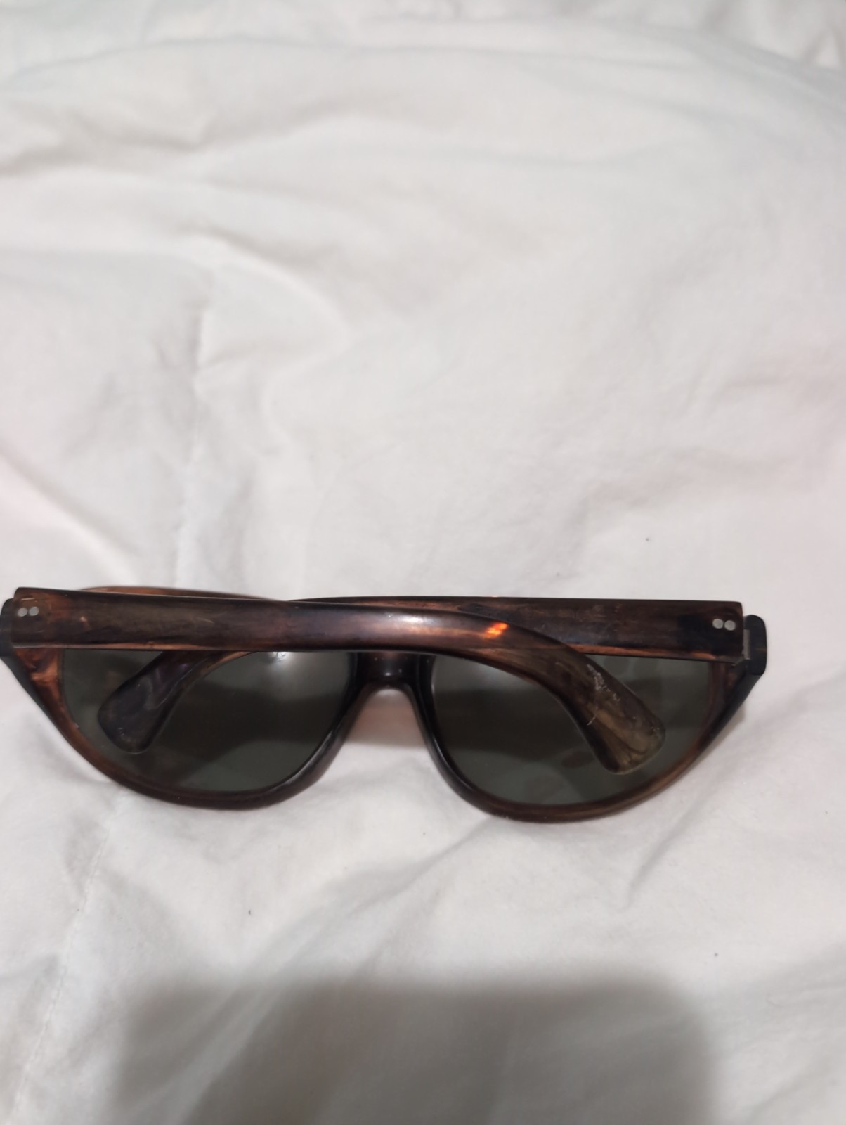 Vtg Cool-Ray Polaroid N150 Sunglasses Cari Michelle Tortoise Wrap 1960s 70s MCM