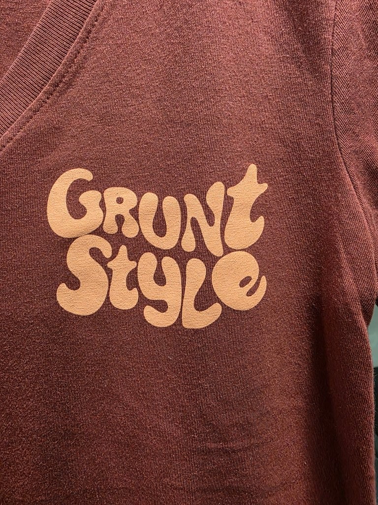 NWT Grunt Style Red V-Neck T-Shirt
