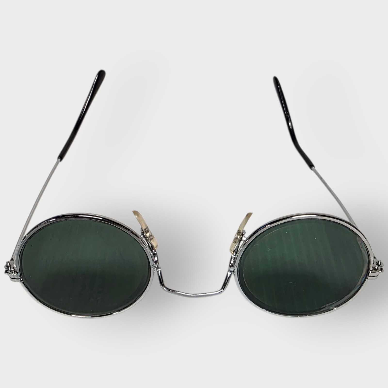 NEW 90s ROUND Charib Hologram Sunglasses, Unworn Original Vintage Glasses NOS