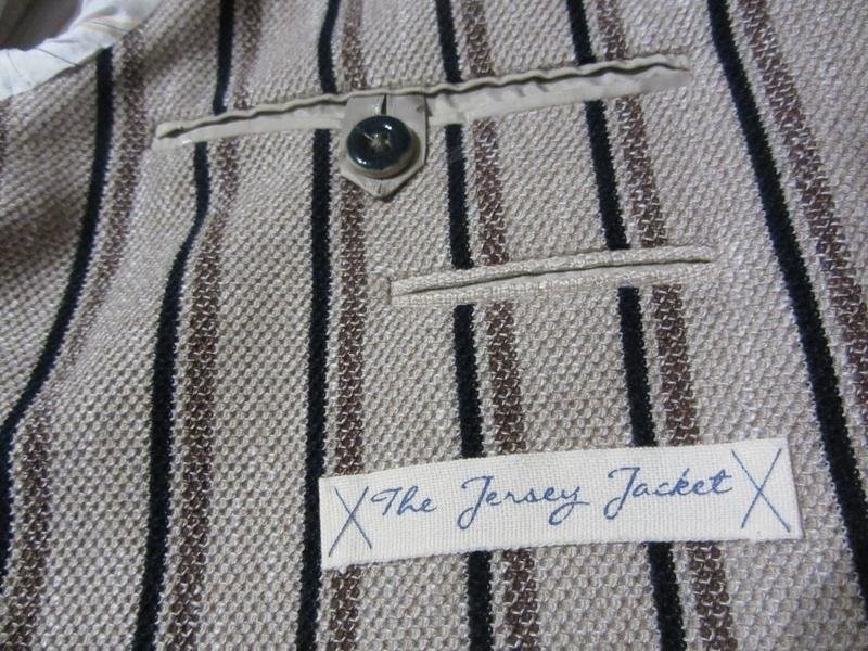 Men Paoloni blazer beige cotton 34 / XS / 42