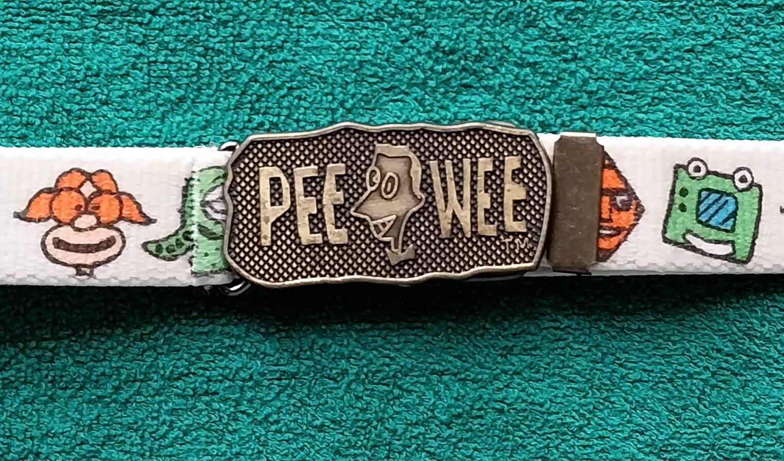 Brand NEW! Pee-wee’s Playhouse Television Show – Paul Reubens Vtg 1980’s Belt