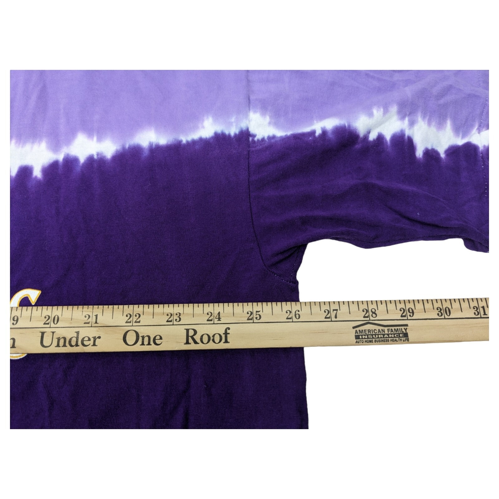 Minnesota Vikings Chris Carter Vintage Y2K Purple Tie Dye Shirt Mens XXL