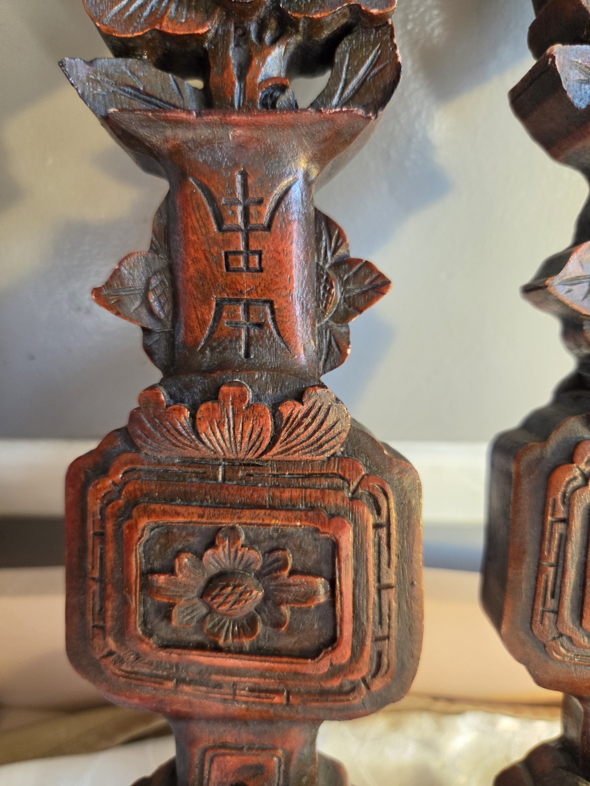 Vintage Elephant Wood Wall Hangers