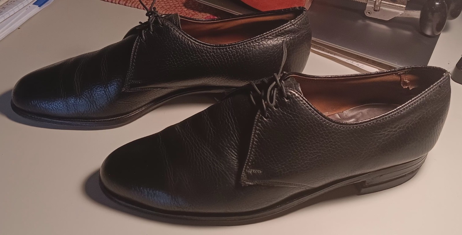 Florsheim 10 1/2 C shoes Vintage Florsheim No 4 Mechanical shoe stretcher