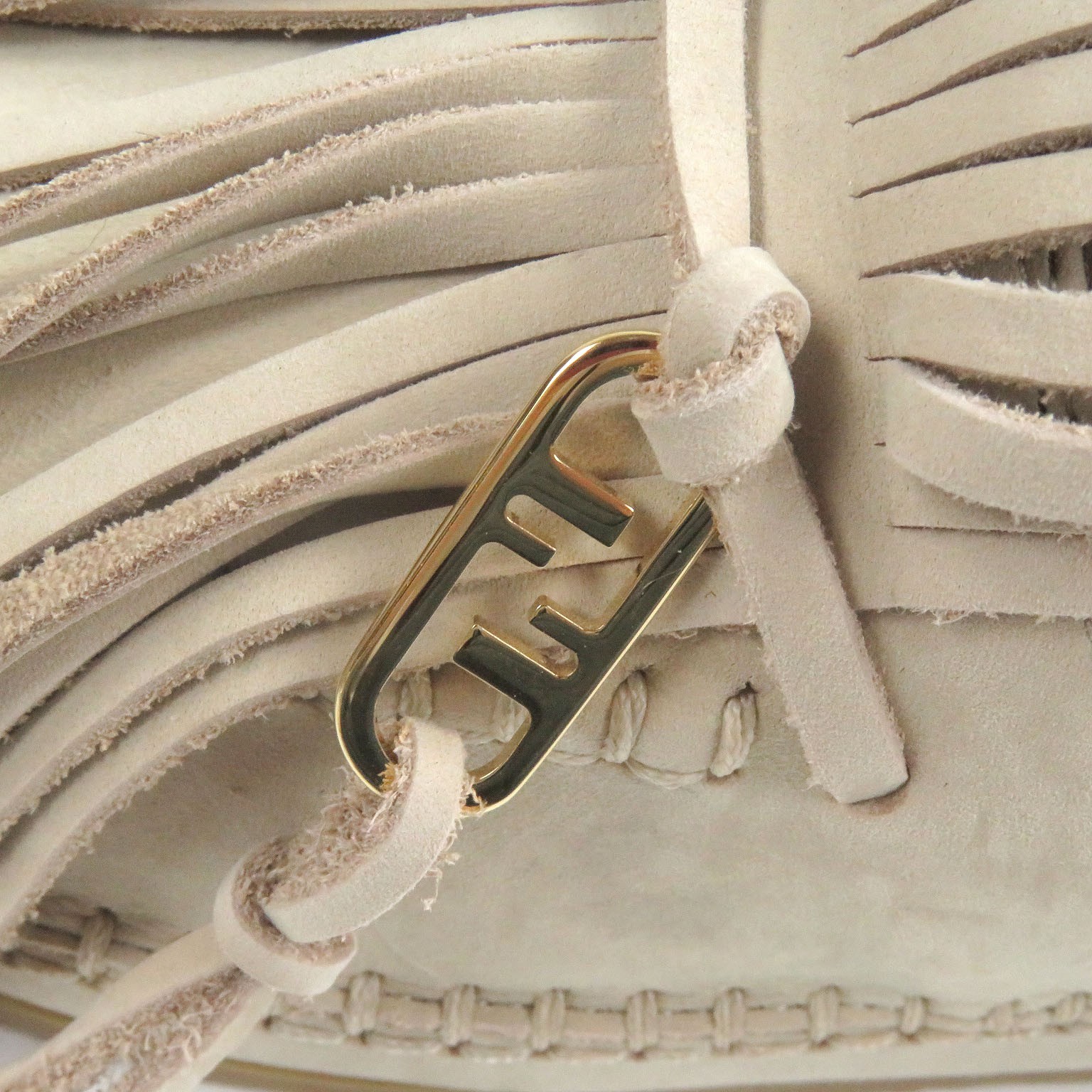 Fendi Olock FF logo Nubuck Leather Loafers – DUTY FREE