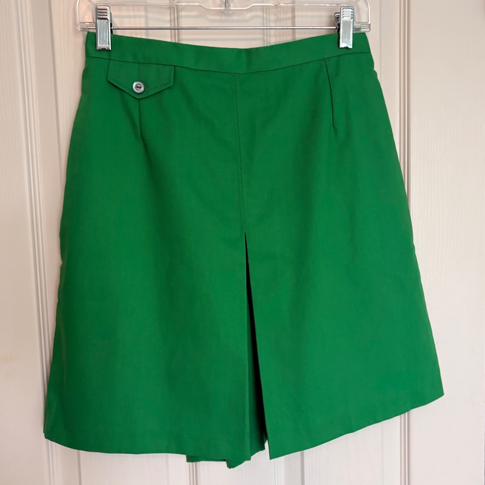 Vintage Gator of Florida Brand Green Pleated Resort Wear Shorts sz12