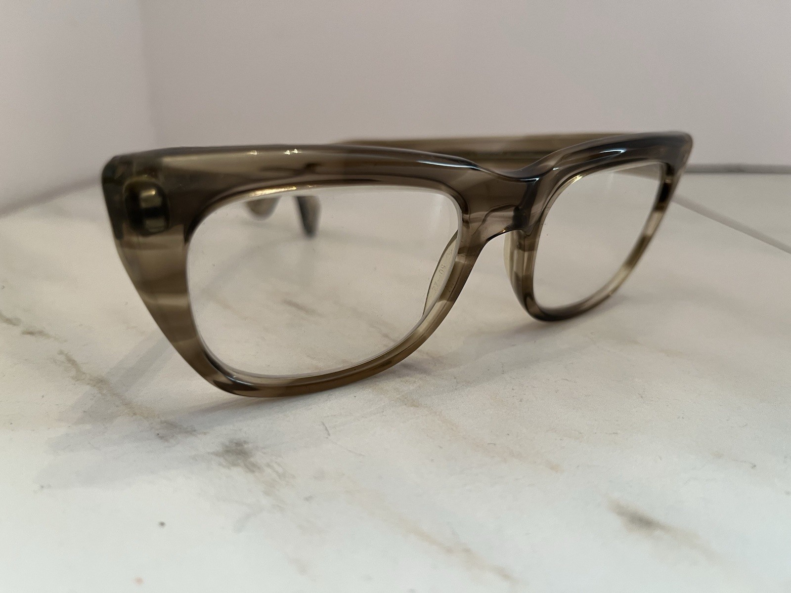 Vintage 50’s 60’s Rodenstock Rocco Horn Rim Frames Spectacles 50-22-140
