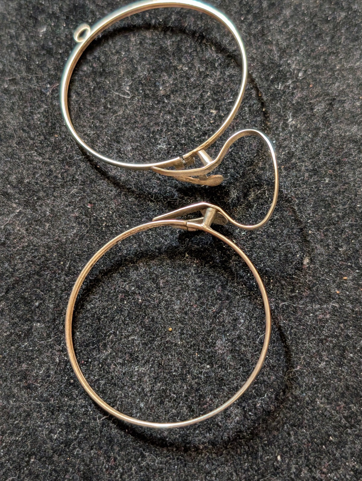 Antique Pince-Nez Eyeglasses Frames With C – Bridge Style Small Loop For Chain