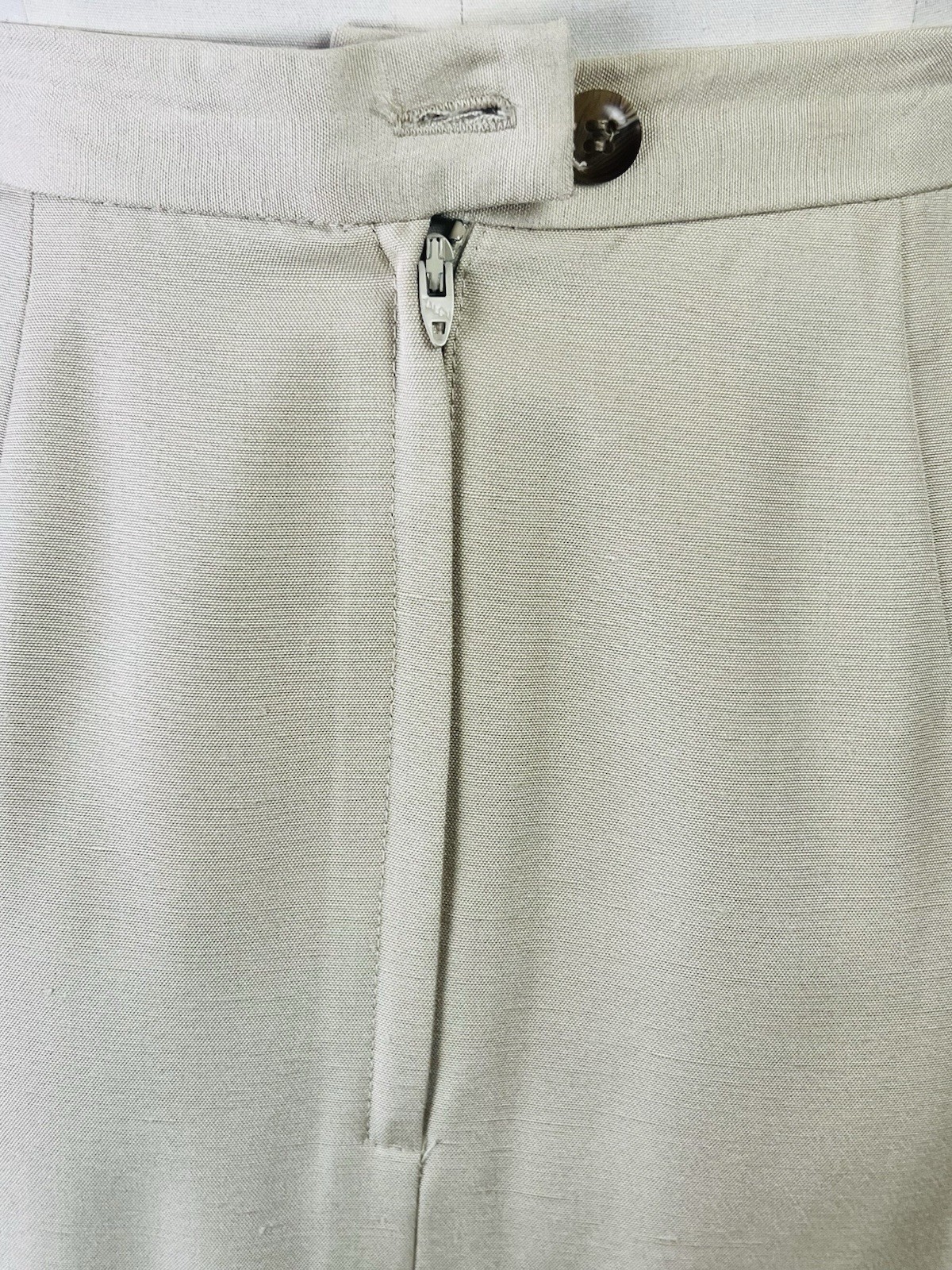 80’s Christian Dior Skirt Suit Women’s Sz:10 Cream/off White Prime Double Breast