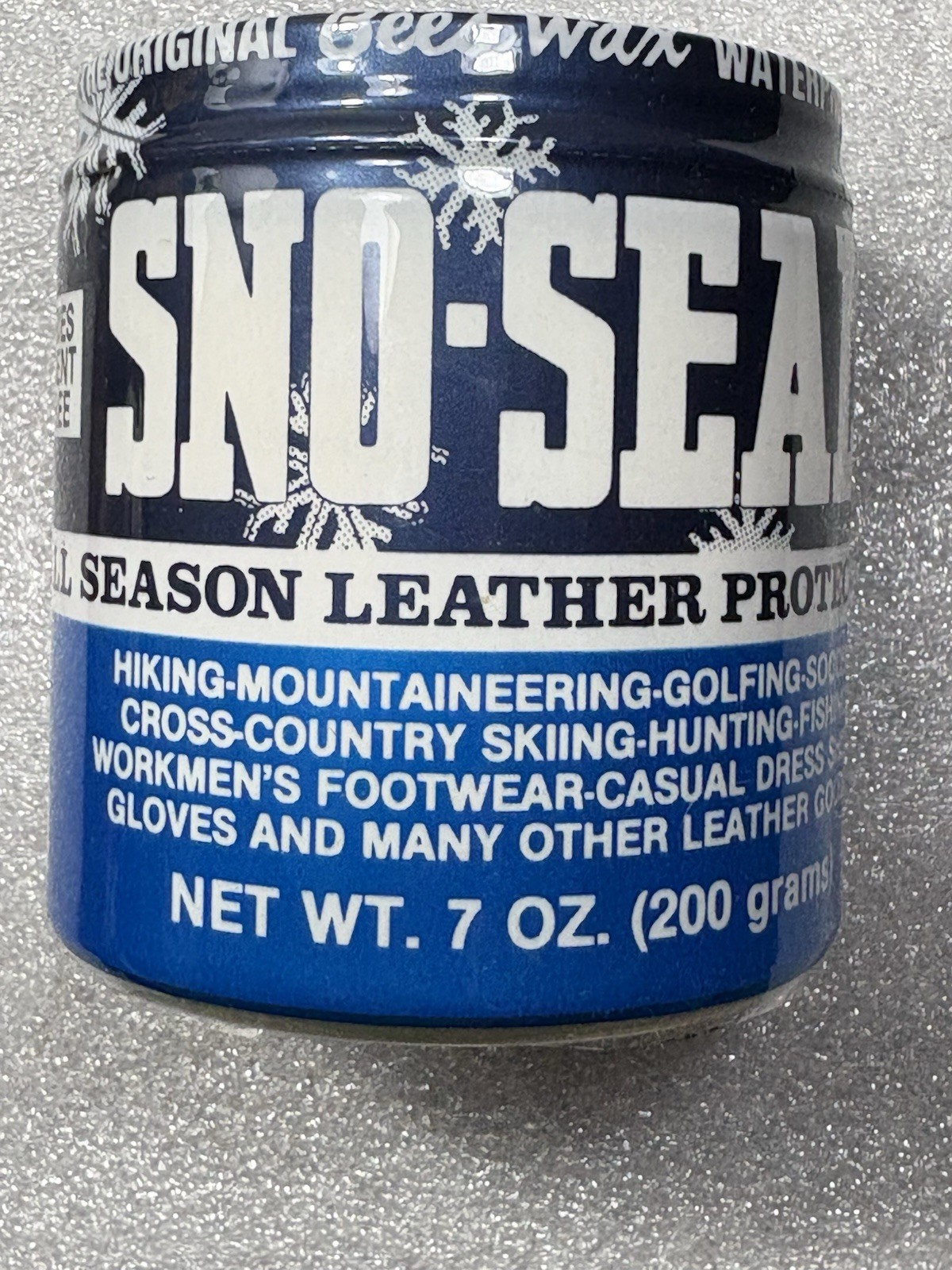 Atsko Sno-Seal Original Beeswax Waterproofer (7oz)