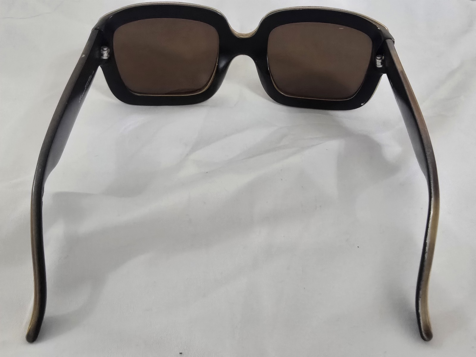Christian Dior Vintage Sunglasses Mod Quadior 41Q Austria Gold Oversize CD