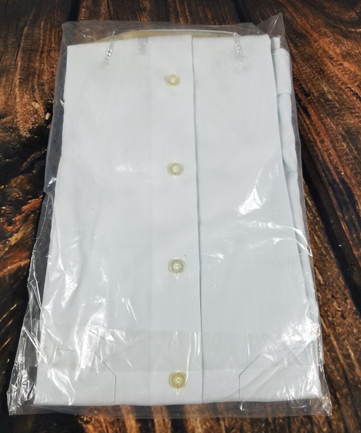 Uniform Shirt Military Union Made Custom Savannah Georgia 1967 NOS Med L Vintage
