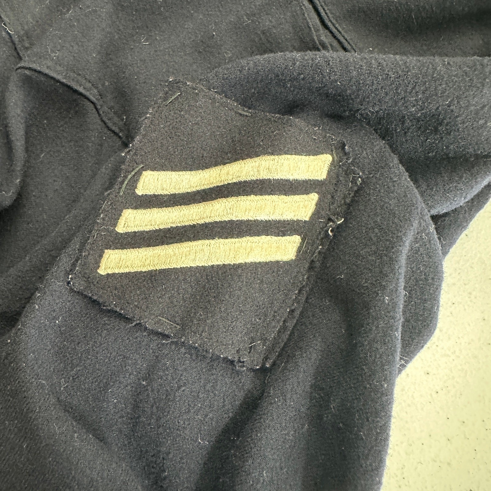 Vietnam Era Mens Navy Undress Jumper Size 38 Minimalist Military