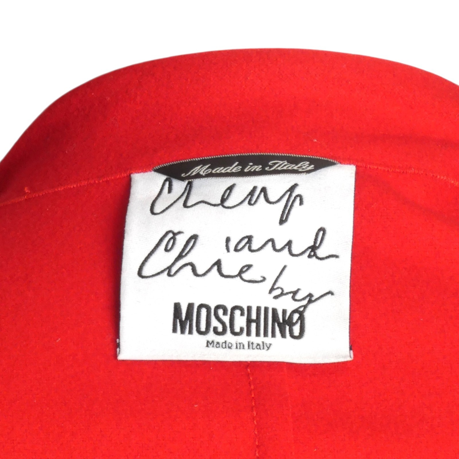 MOSCHINO – Vintage 1990s Wool Jingle Bell Blazer, Size Medium
