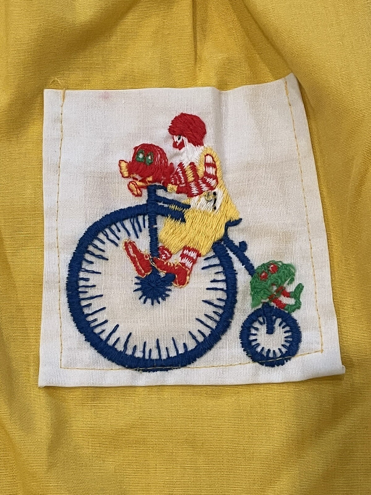 Vintage McDonaldland Fashions Girl’s Dress Ronald McDonald 1970’s Size 4 Rare