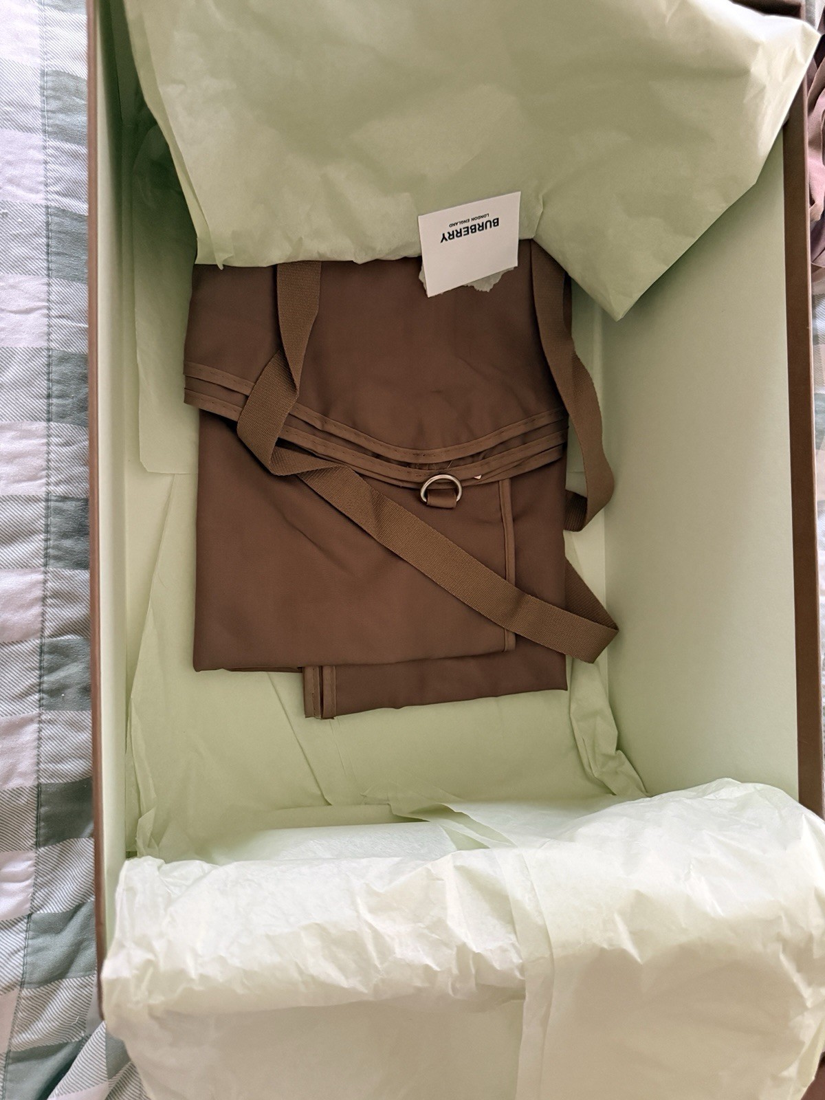Burberry Kensington Heritage Trench Coat Honey US 16 EU 50 Made in England NWT