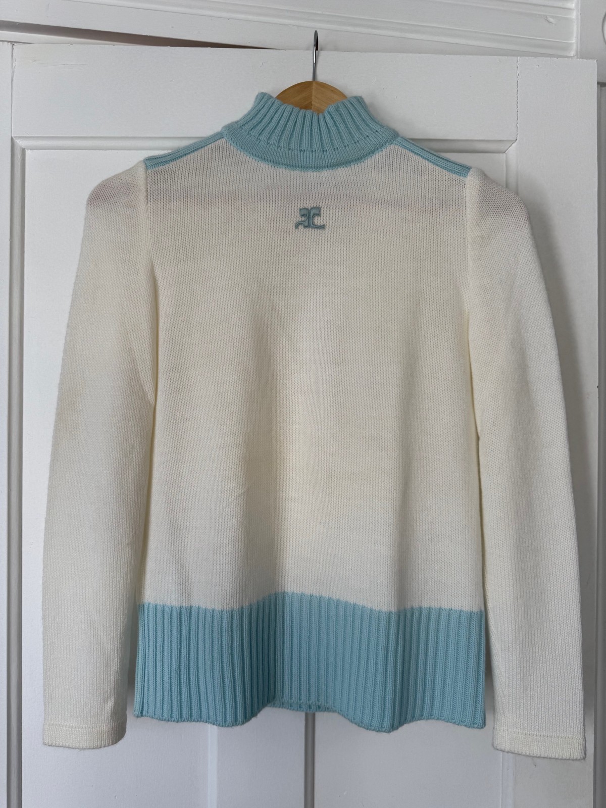 Vintage Courreges 1960’s / 1970’s Space Age Sweater Size B