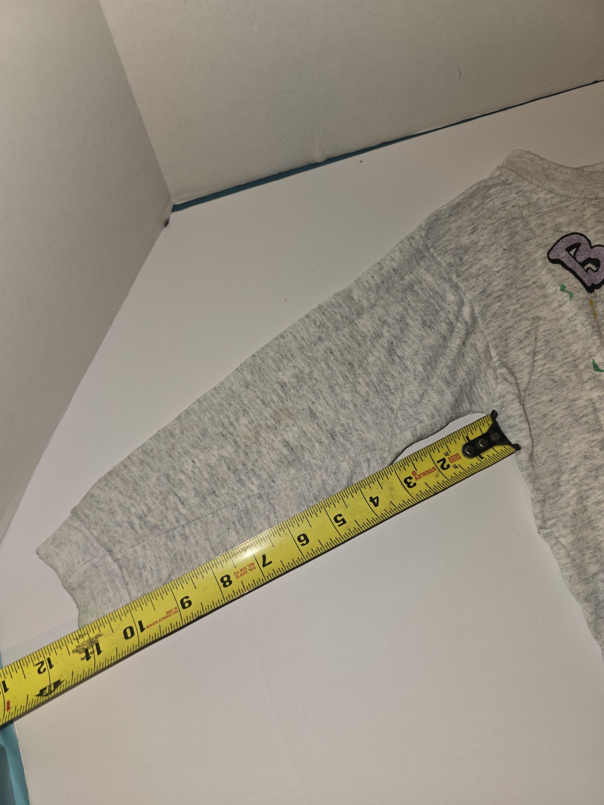 1992 Vintage Barney White Sweater Kids Size 4T #71