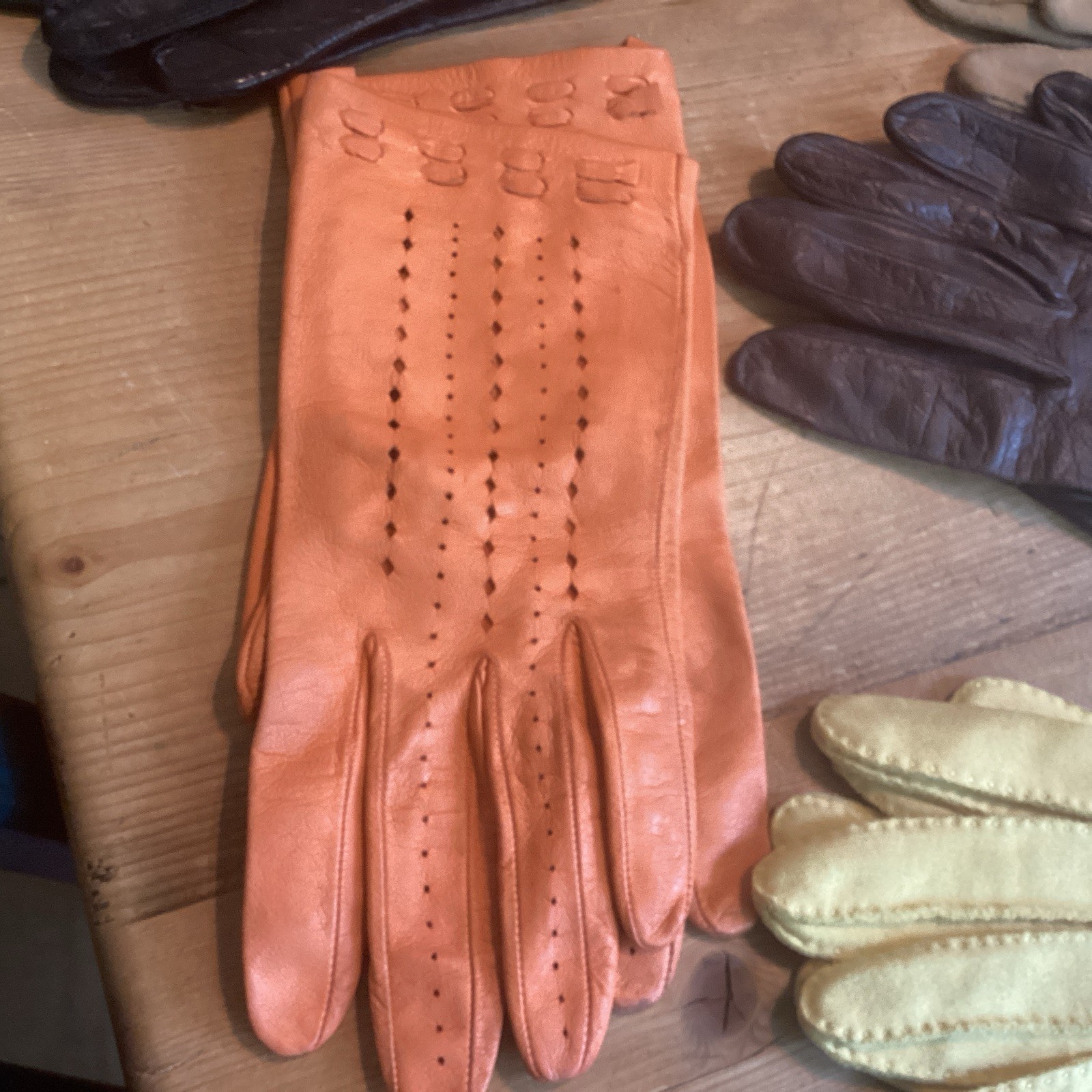 Vintage Women’s Gloves Lot of 6 Pairs 70s