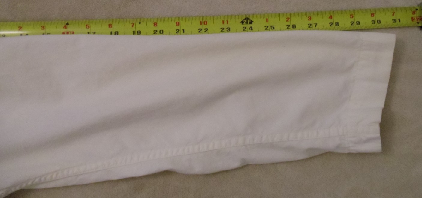 Vintage 1940s USDA Large Men’s White Sanforized Cotton Chore Coat Jacket 44 RG