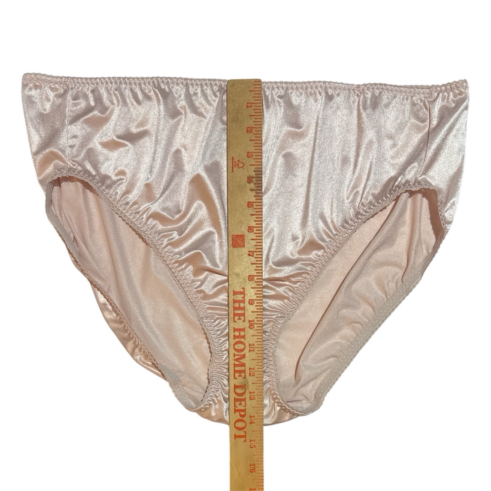 Vanity Fair Second Skin Panties 48301 Liquid Smooth Satin Hi-Cut Women’s 12/5XL