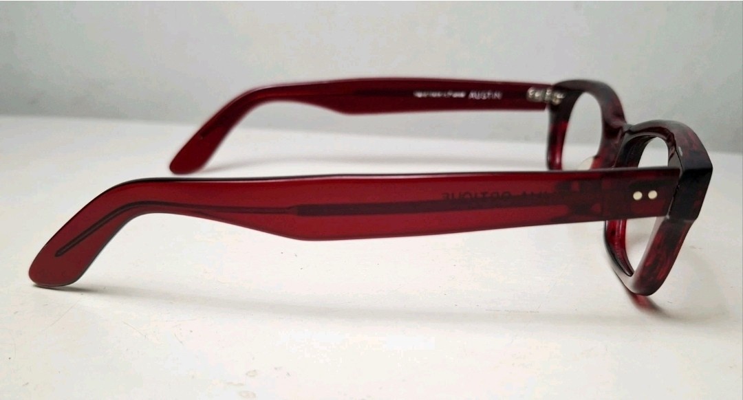 Vintage Glasses Geek 1980’s SELIMA OPTIQUE France Austin Rare Model Depp Eyewear