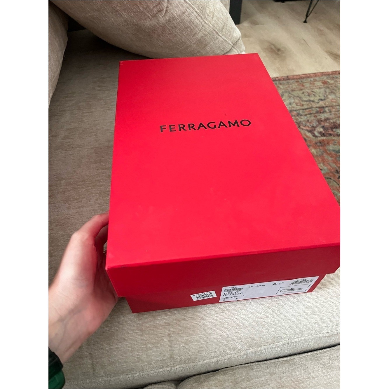Ferragamo shoe box