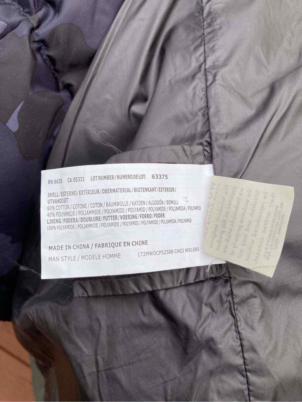 Woolrich John Rich Mens Mountian Parka Green Blue Cano Small NWT Msrp 1150