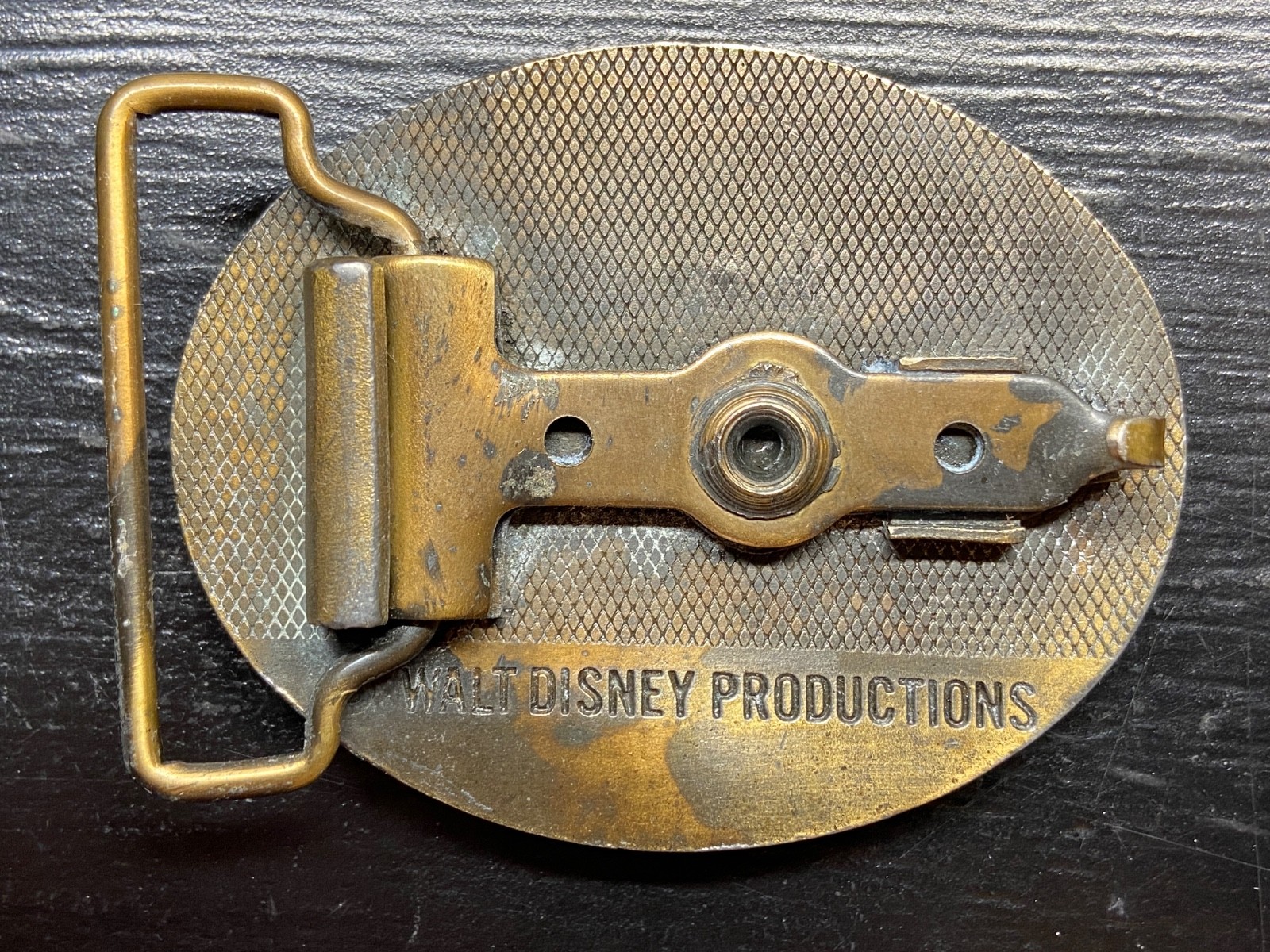 Vintage Big Thunder Mountain Railroad Belt Buckle – Walt Disney Productions