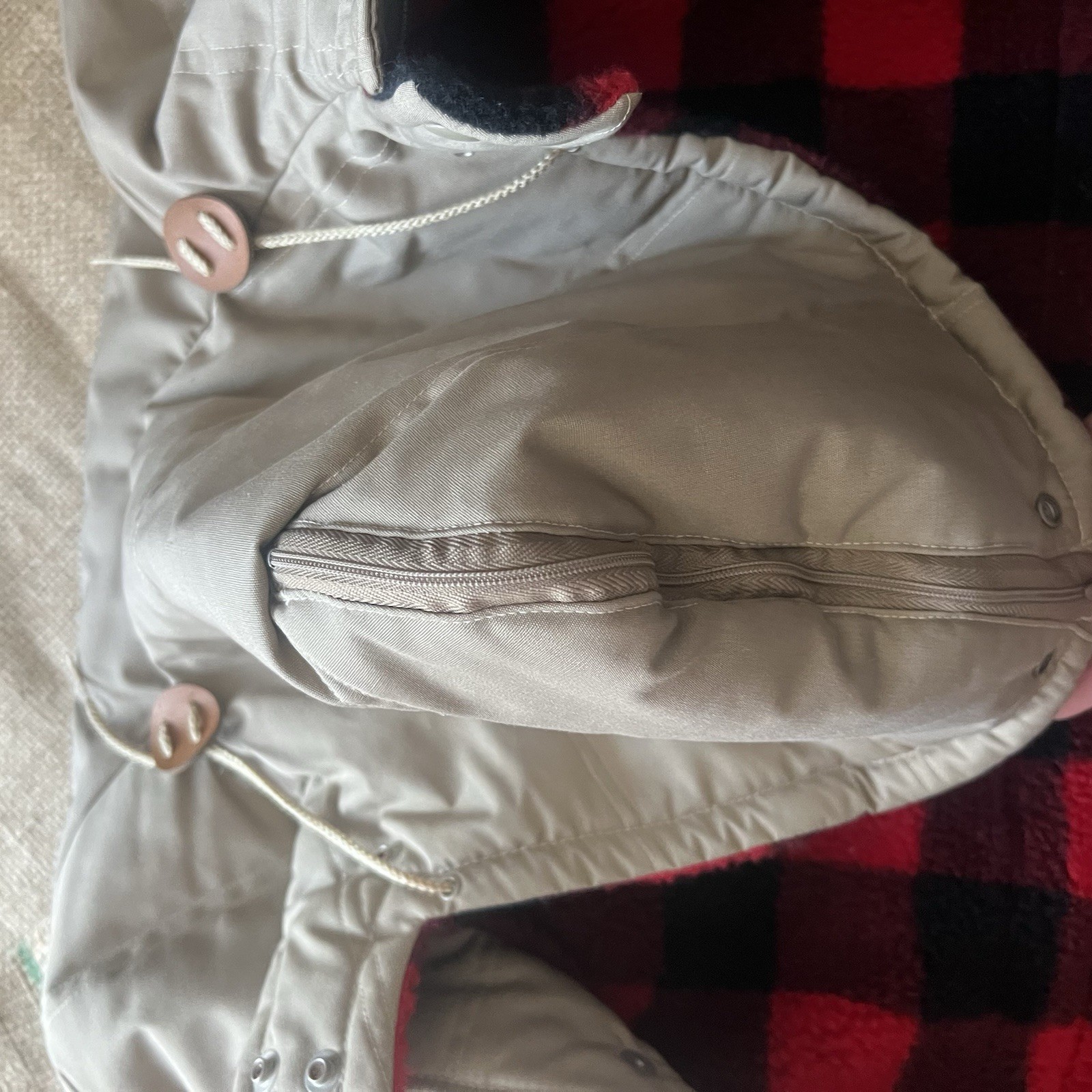 Ultra Rare USA Vintage 1970’s Jacket “Meat N’ Potatoes” Buffalo Plaid