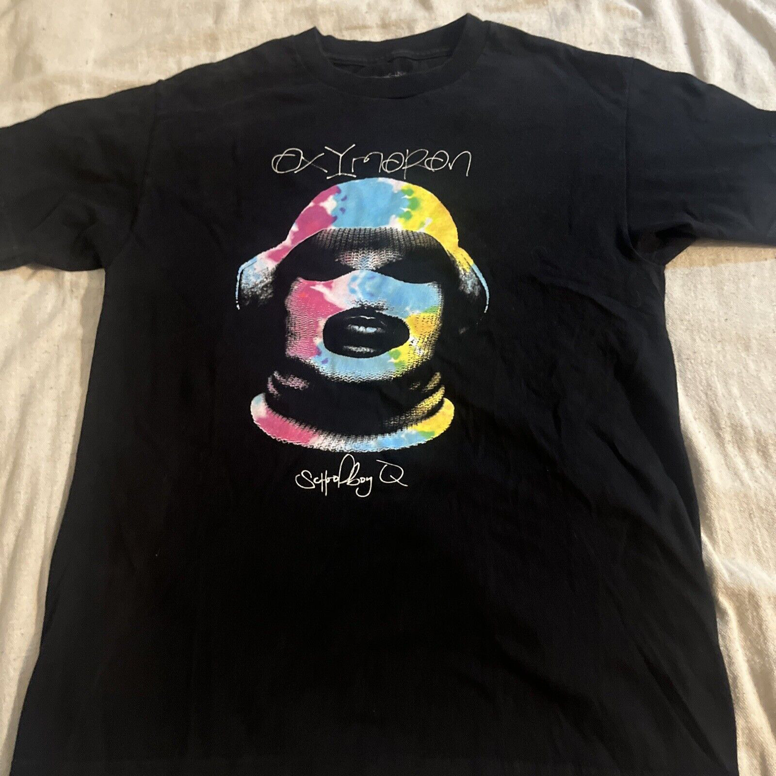 Rapper Schoolboy Q X Oxymoron Deadline Black Unisex Shirt Adult Tee WA306