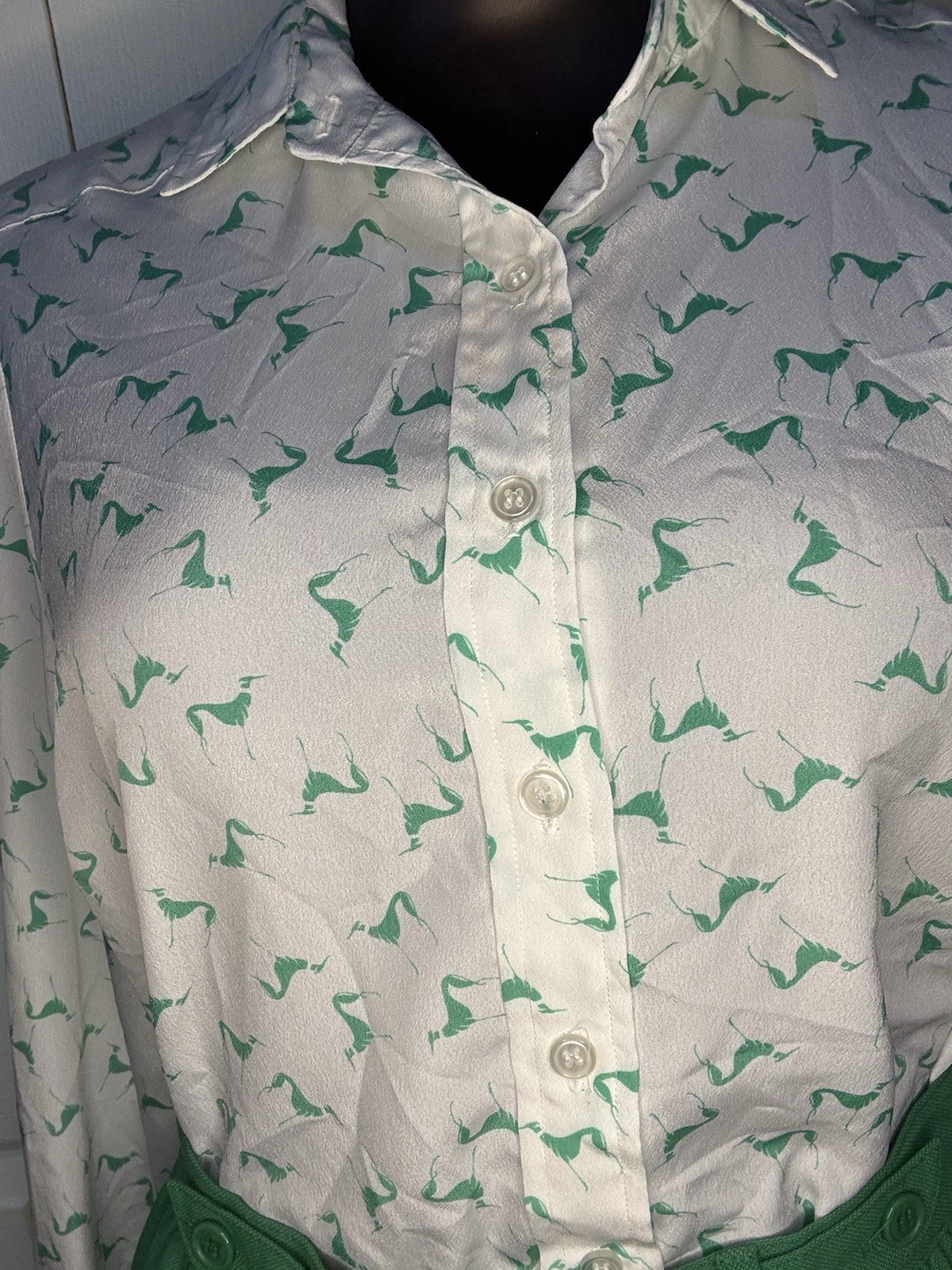 Vintage Hooper Associates Women’s Greyhound Blouse