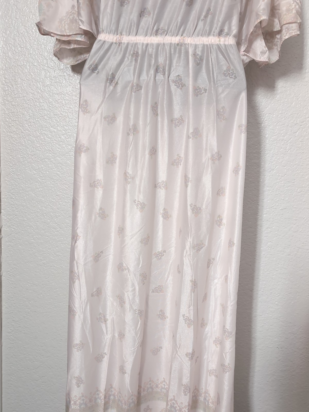 Texsheen Lingerie Robe Russell Newman Nylon Size Large New With Tags Vintage